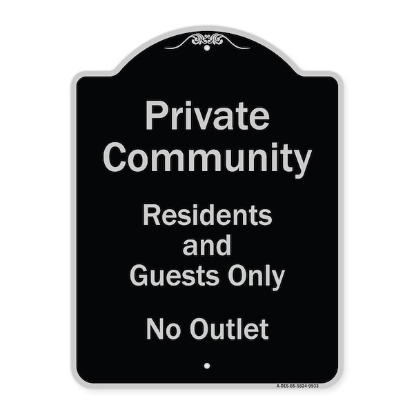 Designer Series-Private Community Residents And Guests Only No Outlet, 24" H, BS-1824-9933
